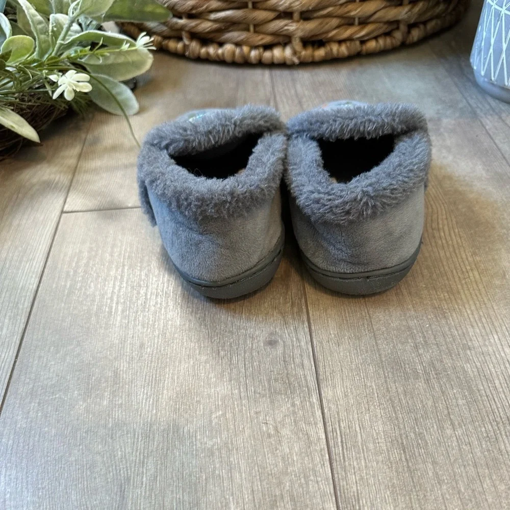 Gray Bedtime Explorer Slippers Toddler Aline Slippers Size 9/10